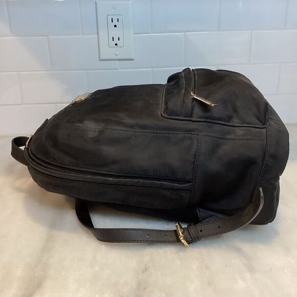 Michael Kors Backpack Jet Set Nylon Black Back Pack Purse Pocketbook Bag main image 7